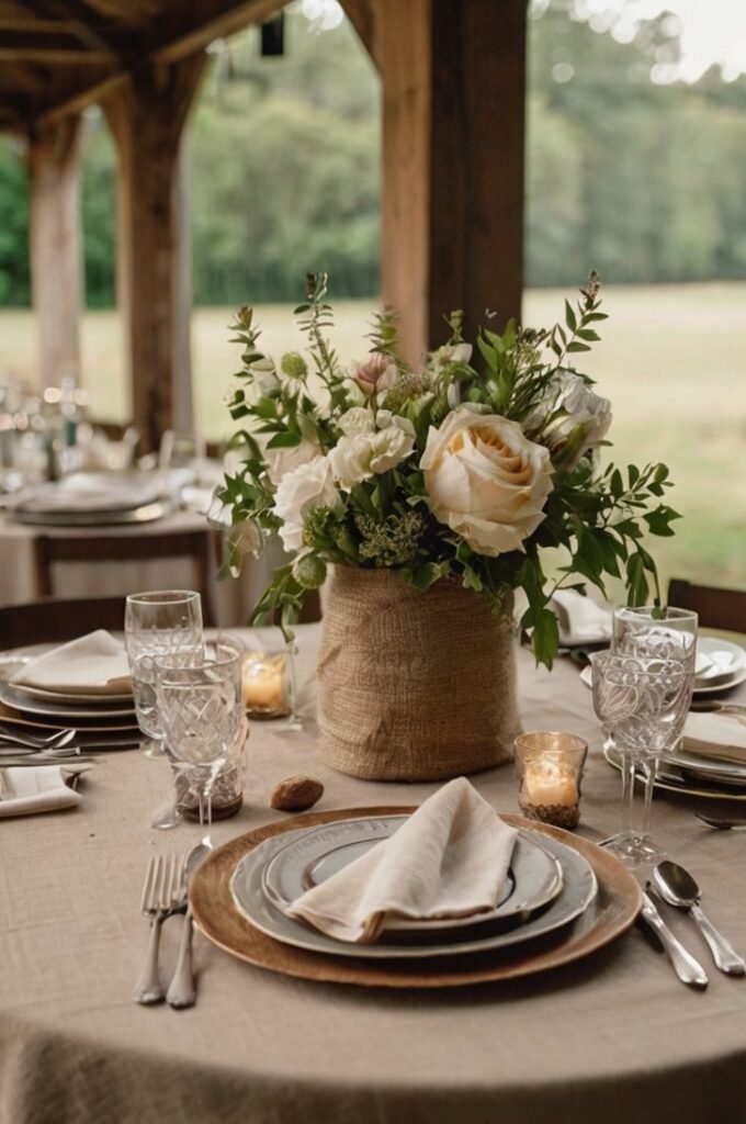 Neutral Table Linens