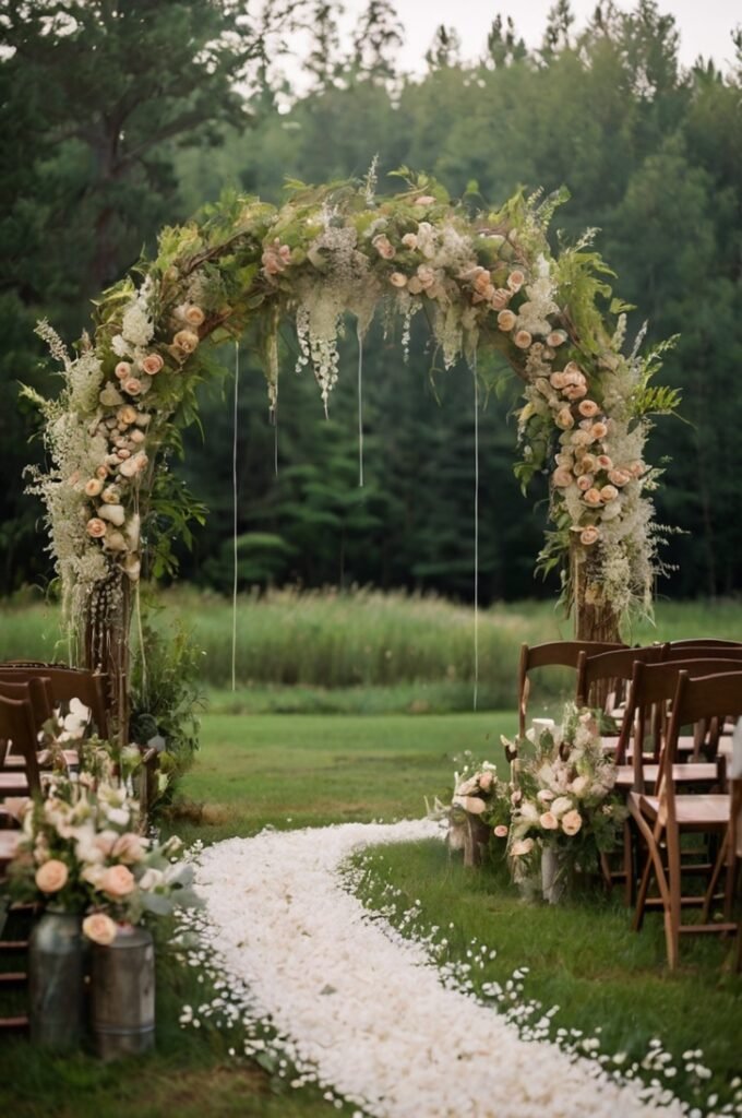 Birchwood Floral Arch