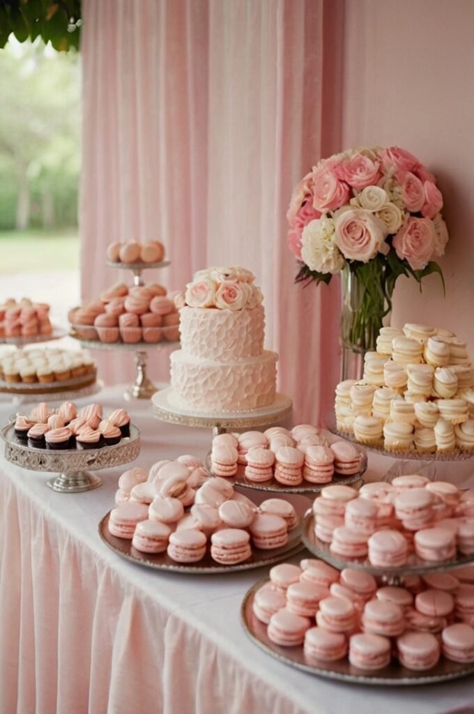 Blush Pink Dessert Table