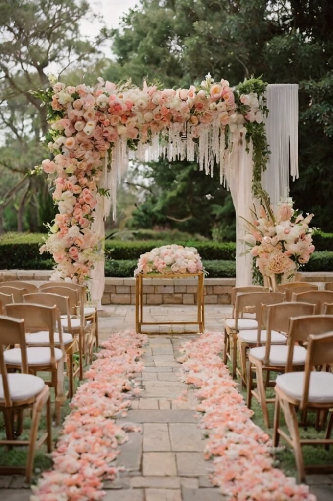 Blush Pink Floral Arrangements