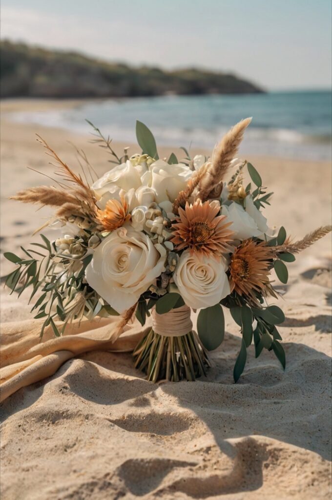 Boho Beach Wedding Bouquet