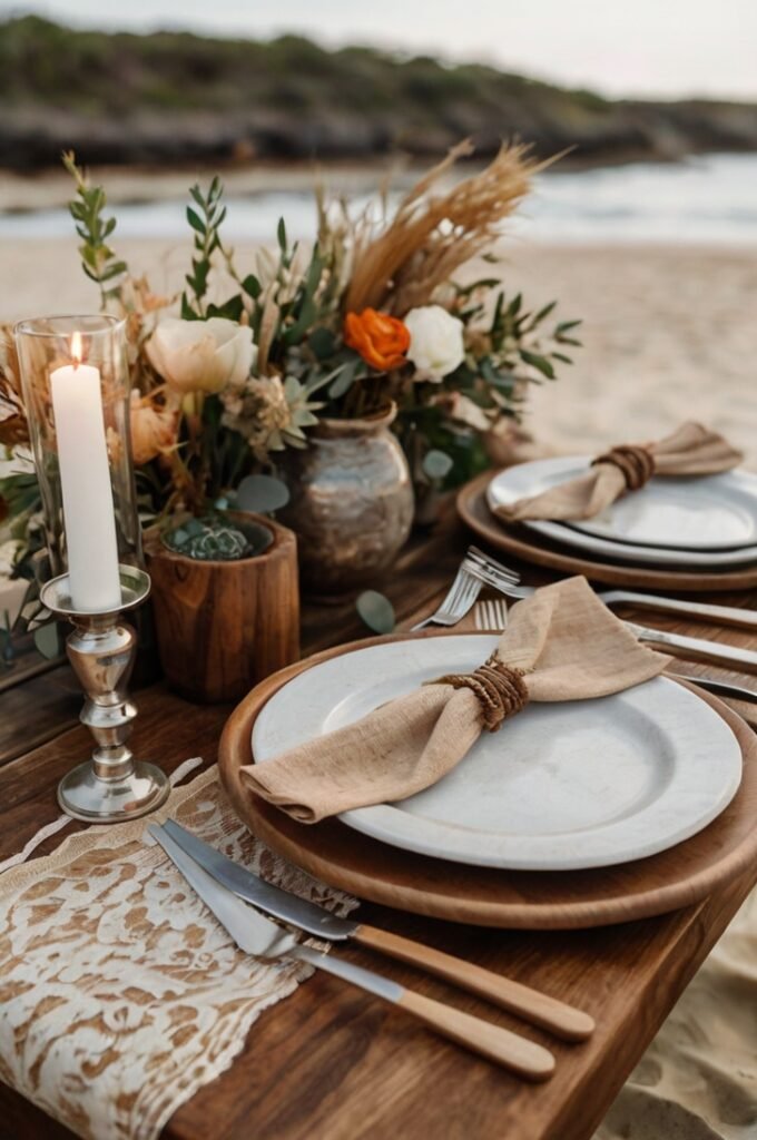 Boho-Chic Table Settings