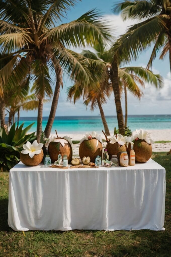 Coconut Drink Station