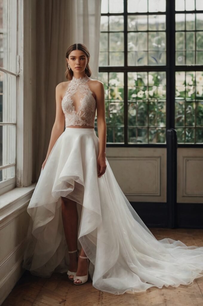 Dresses with Detachable Skirts