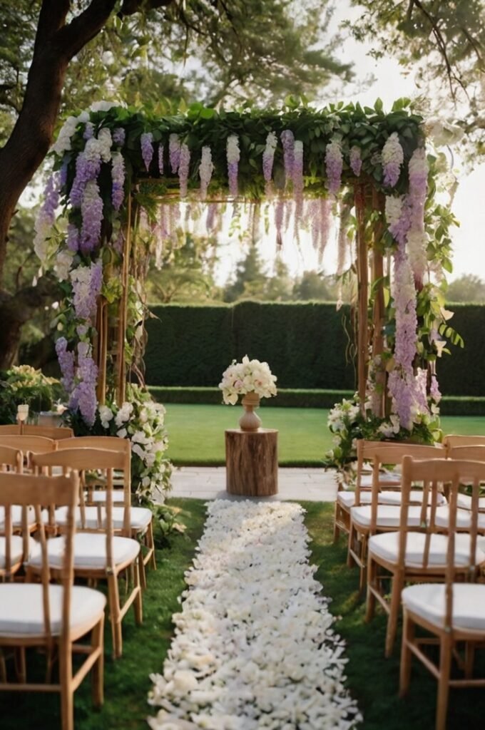 Install a Floral Canopy