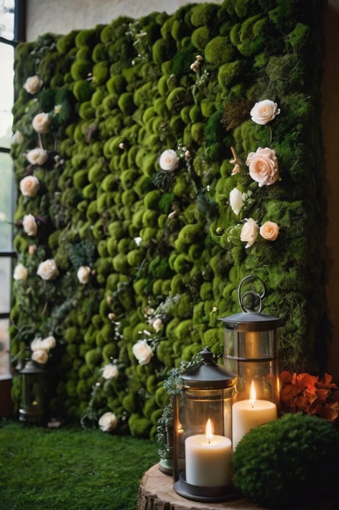 Moss Garden Backdrop