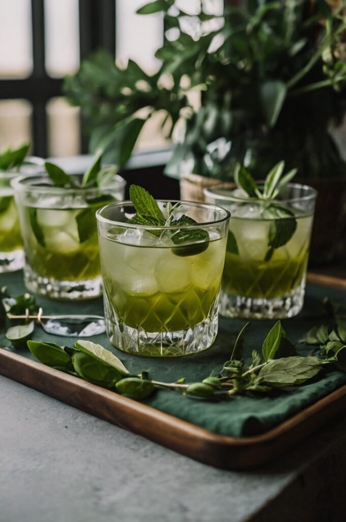 Olive Green Drinks