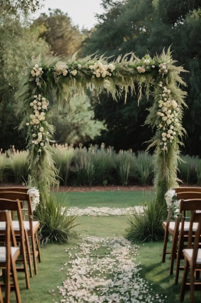 Sage Green Wedding Arches