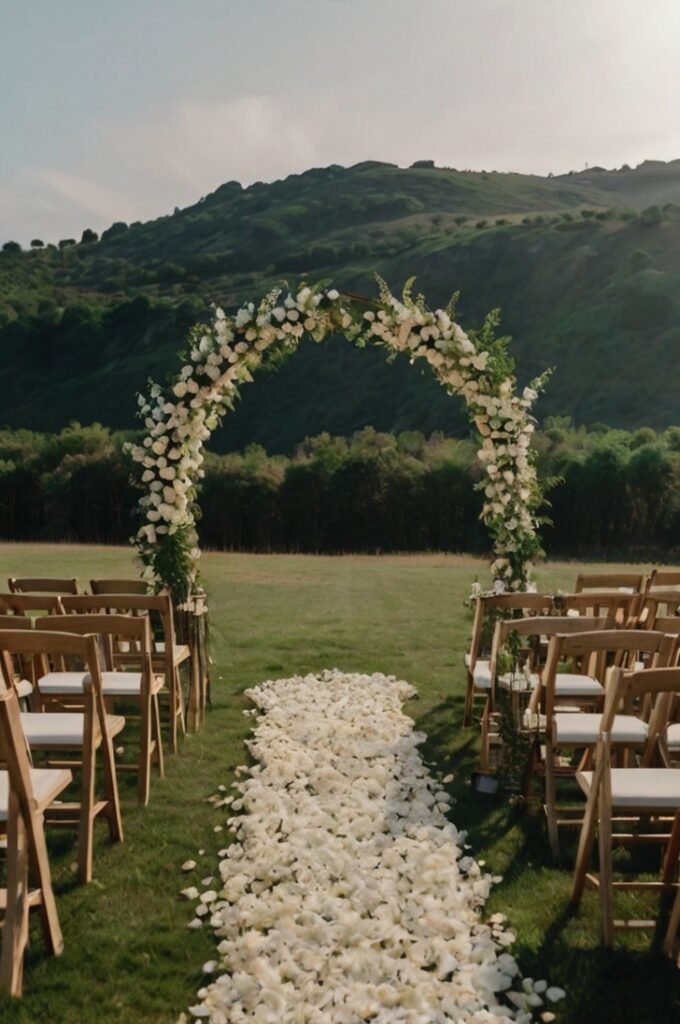 Simple Wedding Arch