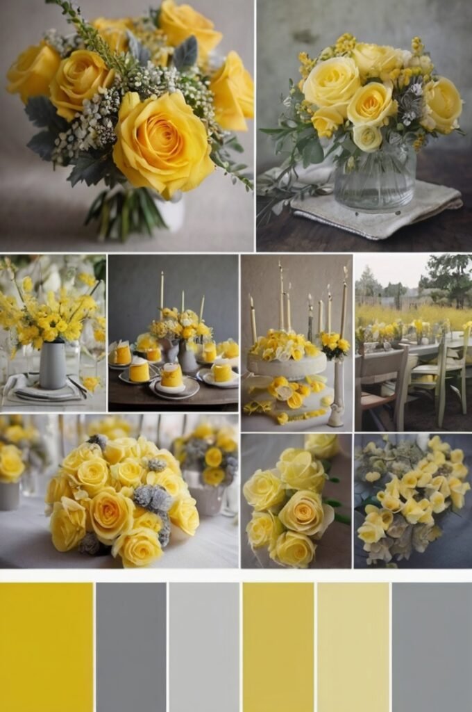 Soft Yellow & Grey