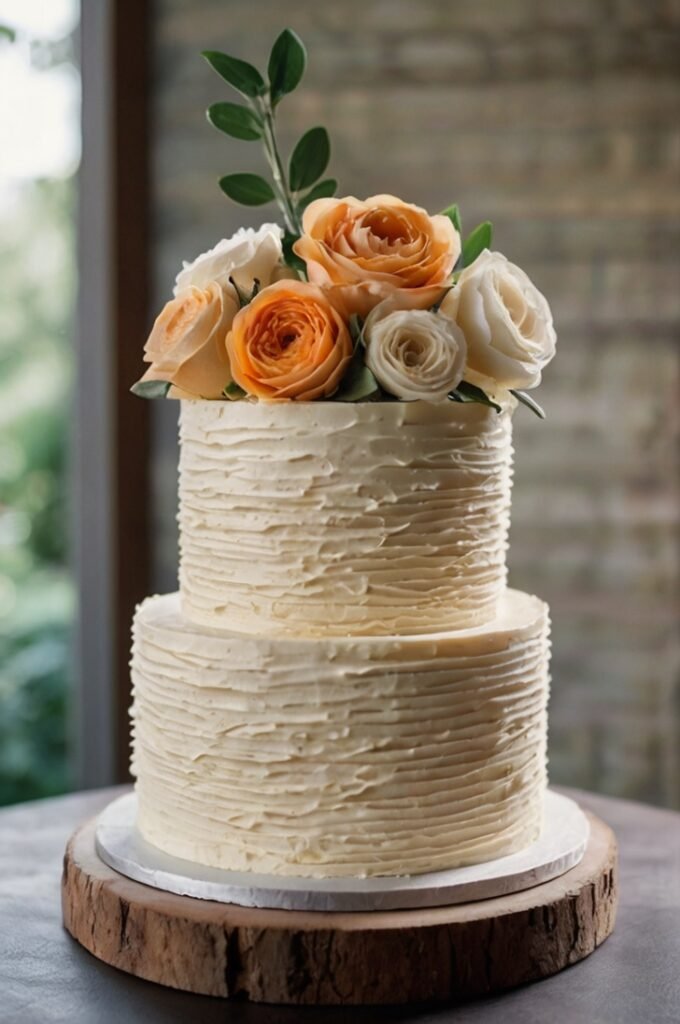 Textured Buttercream Elegance