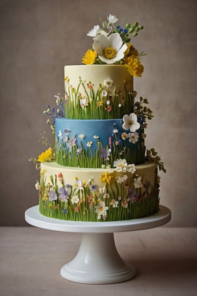 Wildflower Meadow Cake