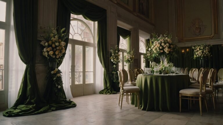 olive green wedding ideas