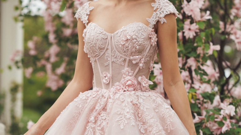 spring wedding dress