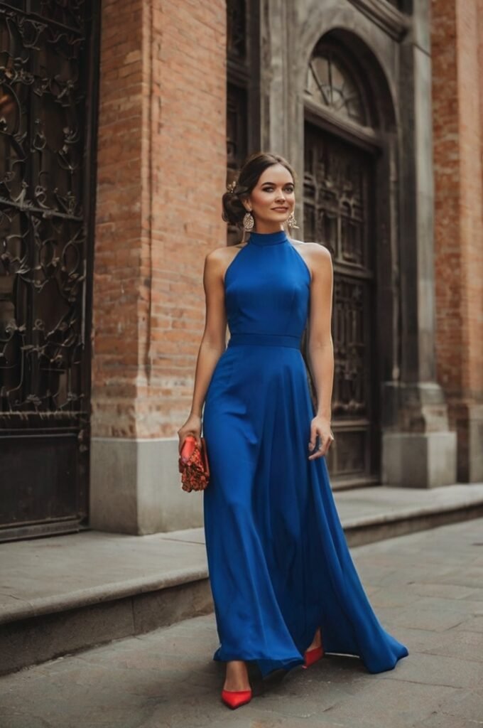 Bold Color Dress