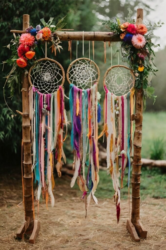 Dreamcatcher Aisle Backdrop