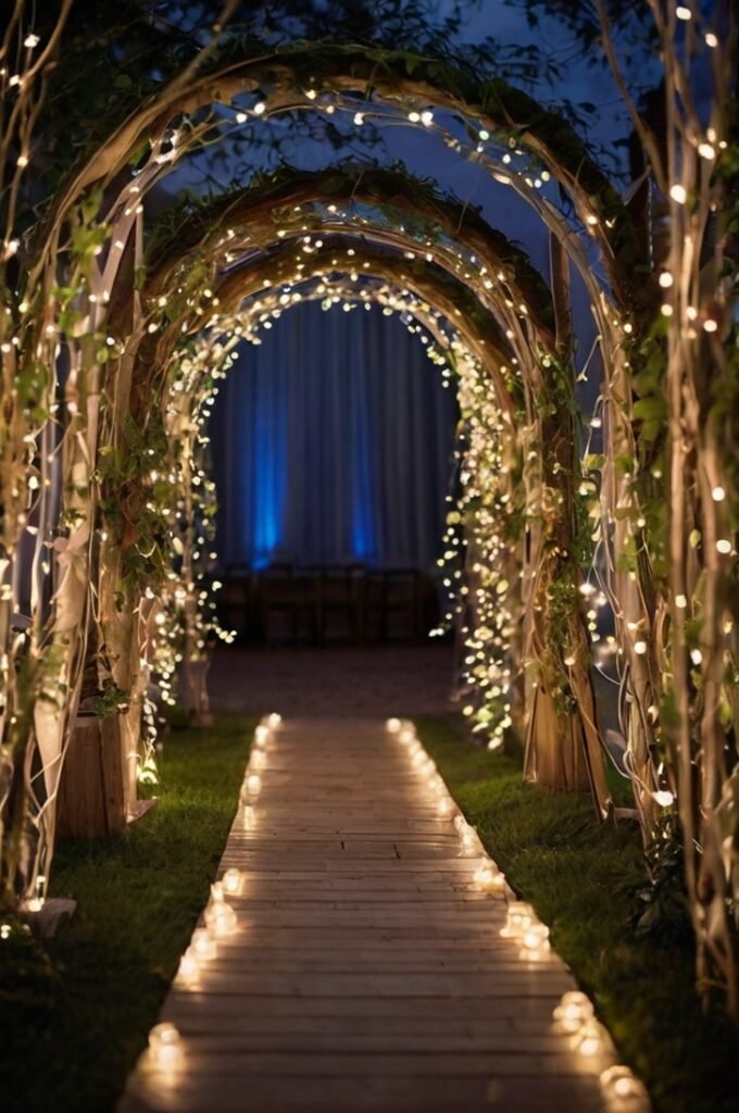 Fairy Light Tunnels