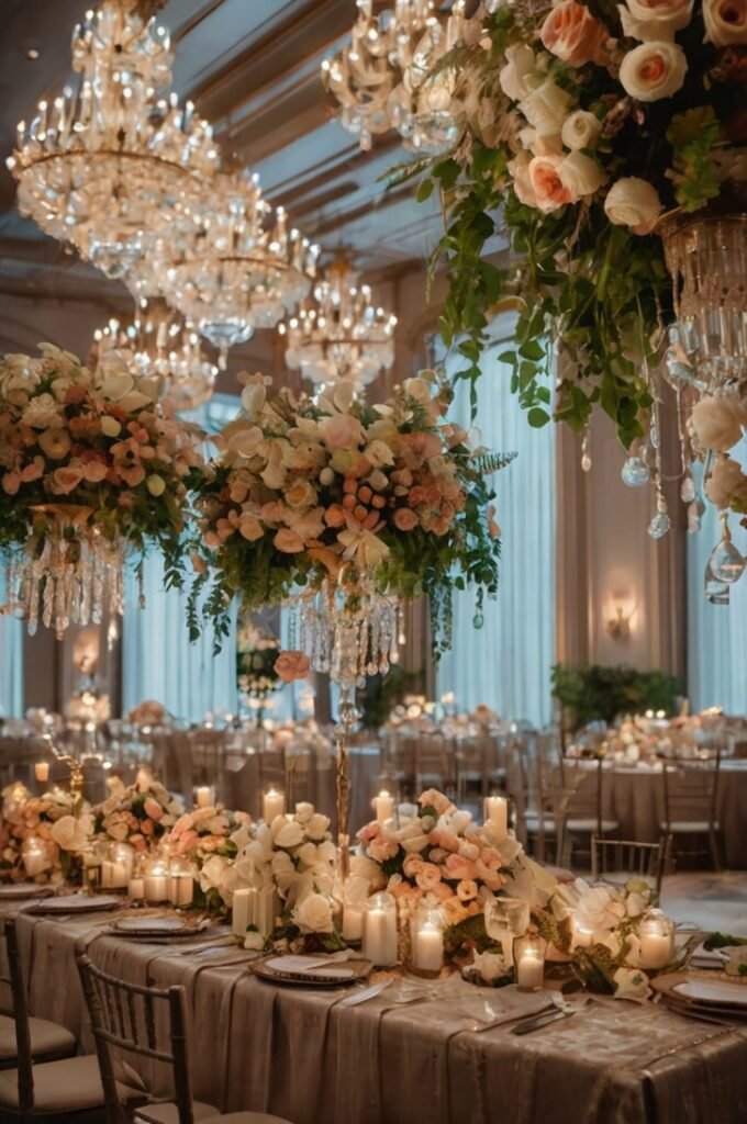 Floral-Inspired Chandeliers