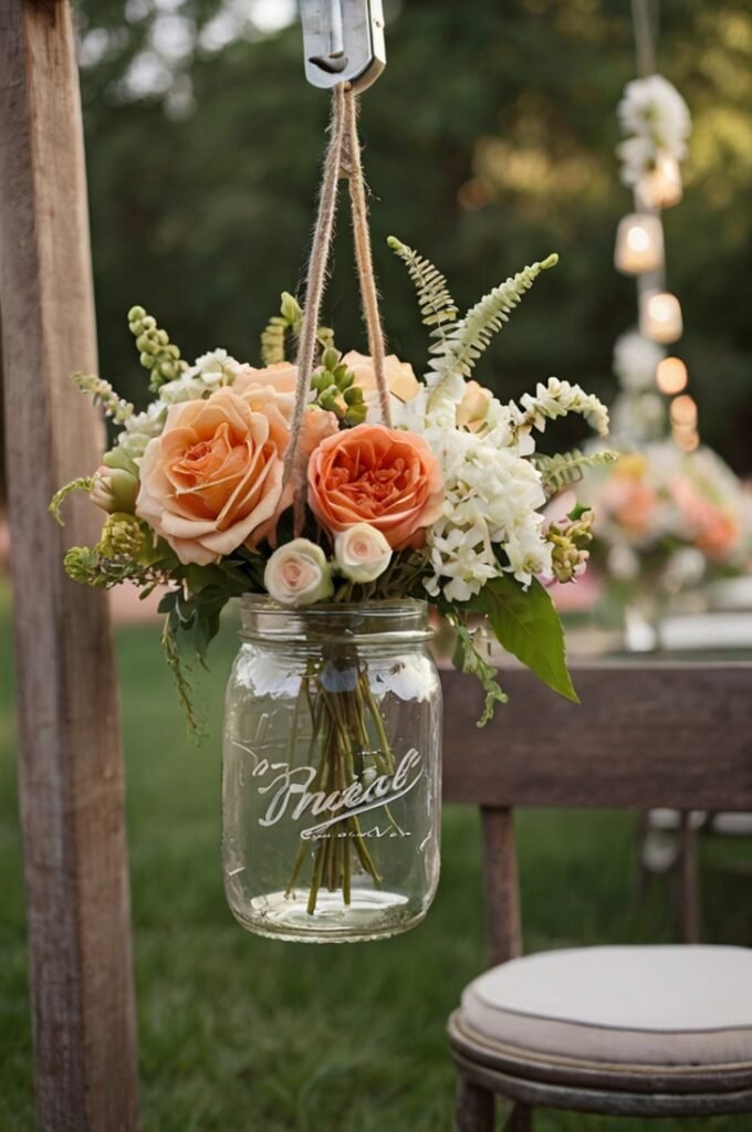 Mason Jar Arrangements