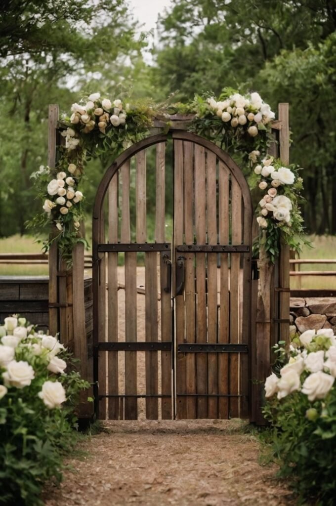 Rustic Wooden Gates