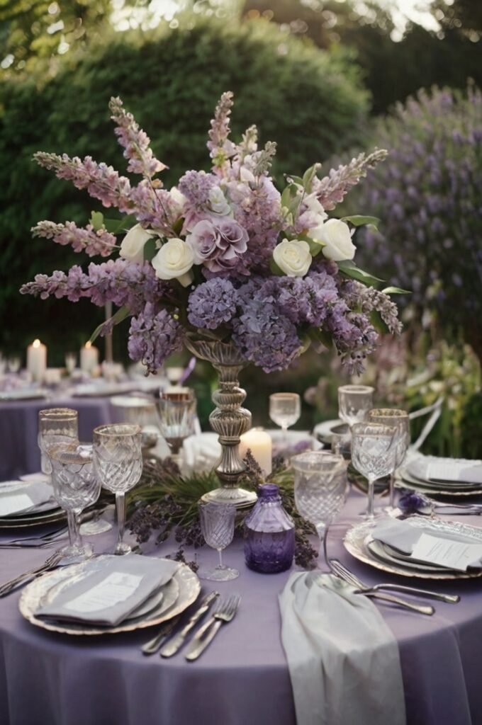 Soft Lavender & Gray