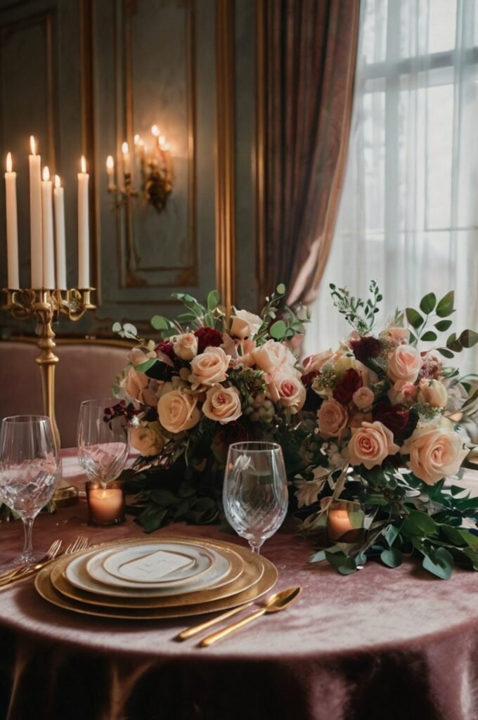 Chic Sweetheart Table