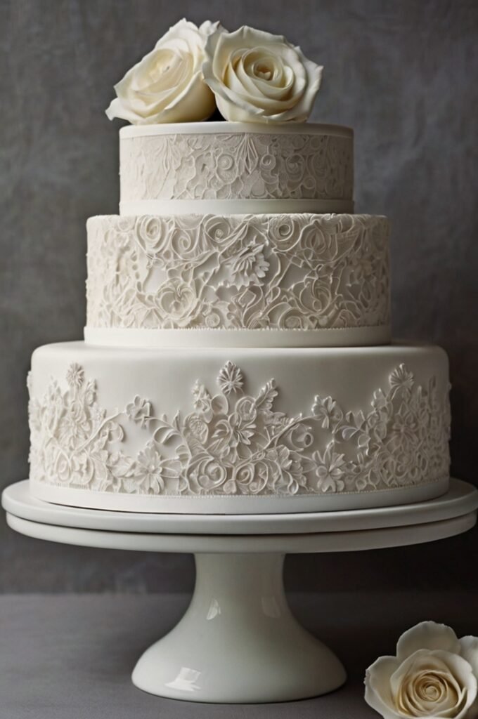 Classic White-on-White Elegance