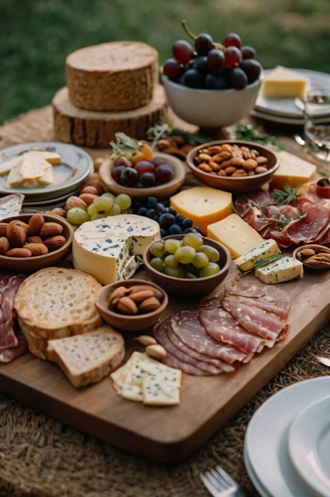 Grazing Table for a Relaxed Food Option