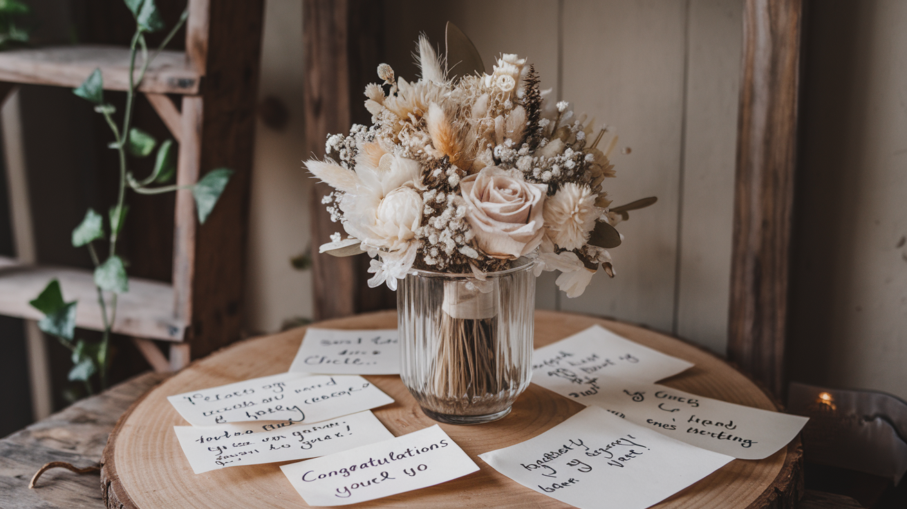 Handmade wedding gift ideas