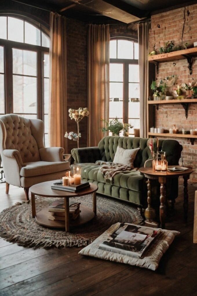 Lounge Area with Cozy Furniture