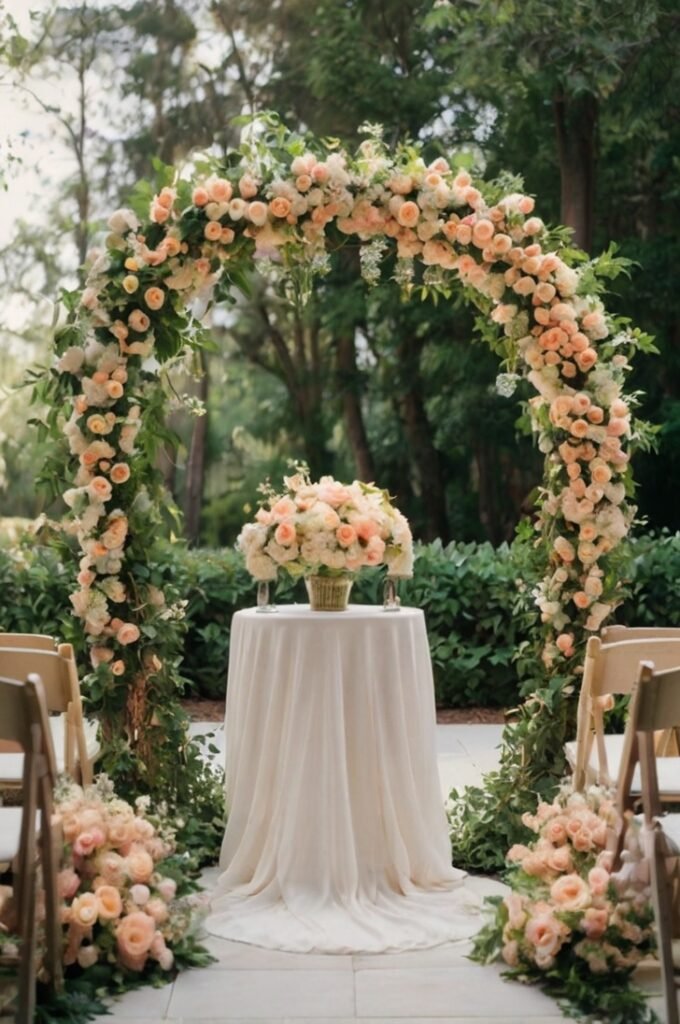 Lush Floral Arches
