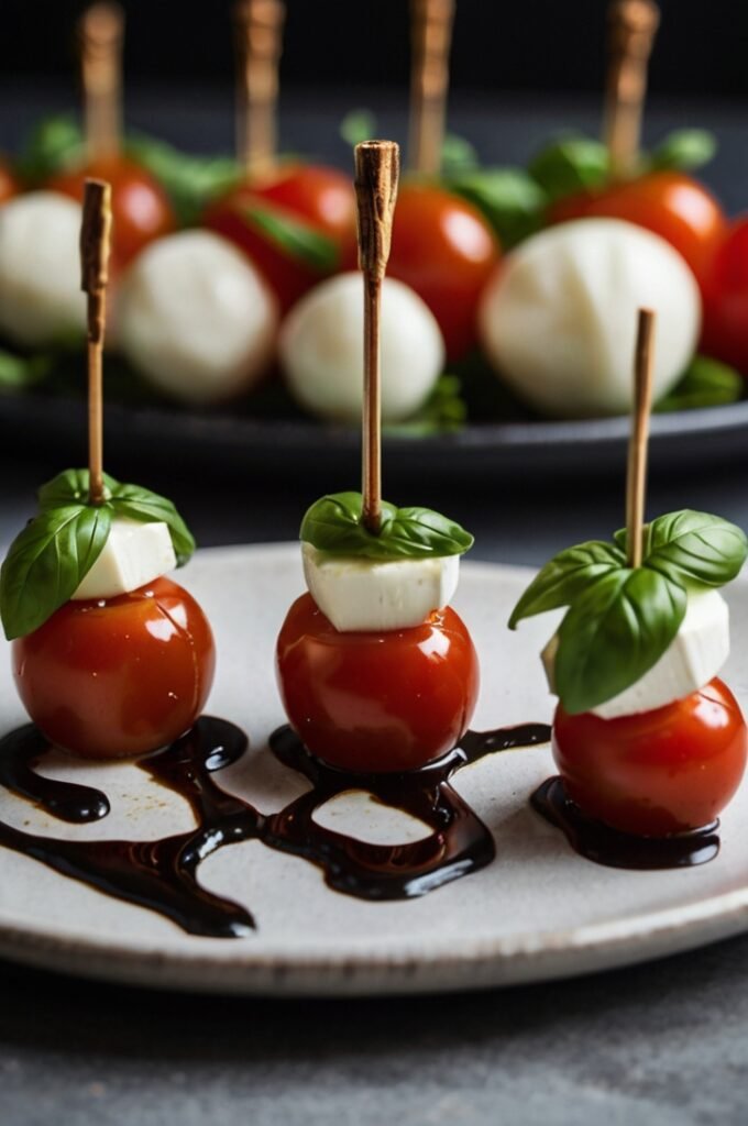 Mini Caprese Skewers