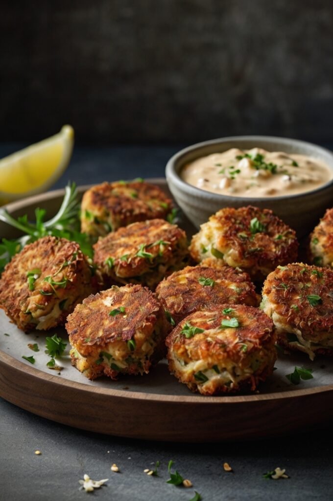 Mini Crab Cakes with Remoulade