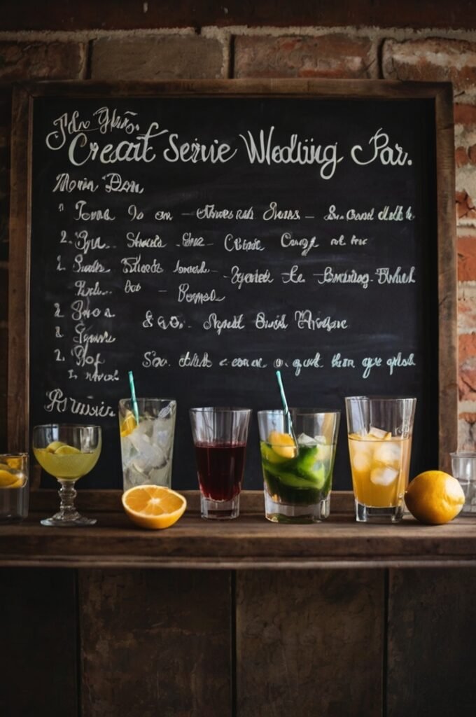 Signature Drink Bar