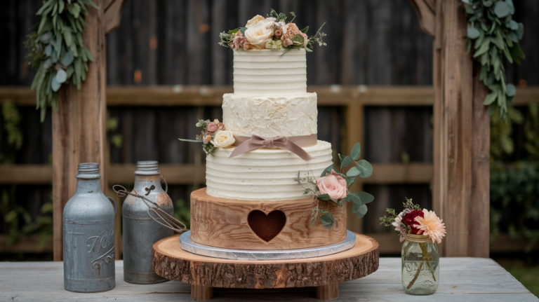 Rustic Wedding Cake Ideas