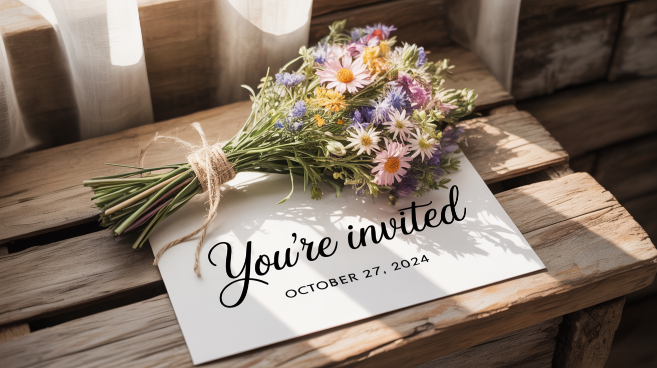 Rustic Wedding Invitation Ideas