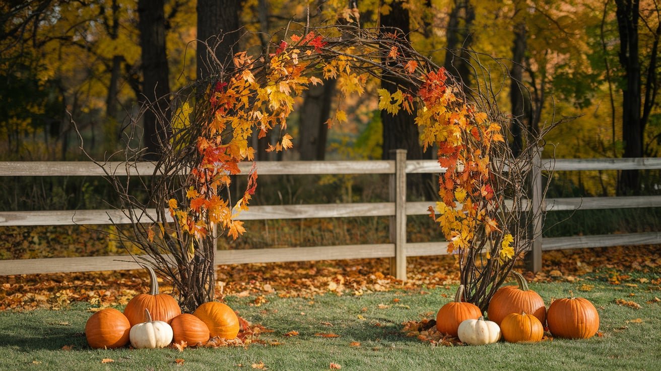 Fall Wedding Arch
