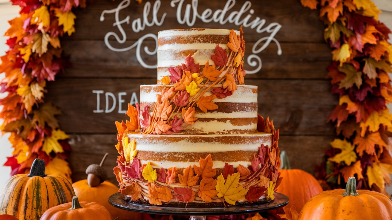 Fall Wedding Cake Ideas