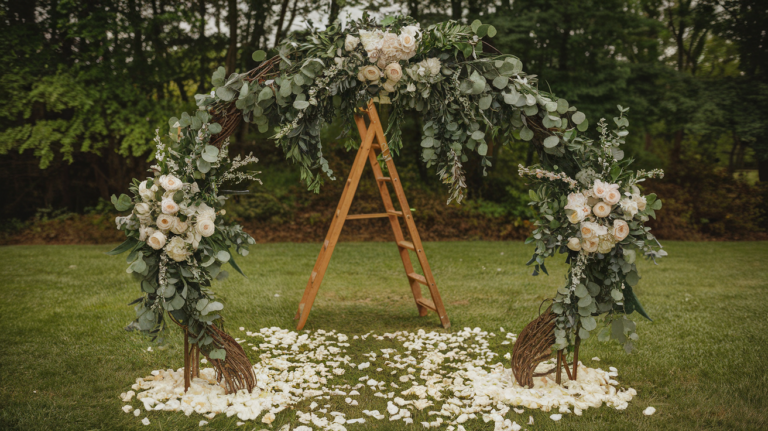 How to Decorate a Wedding Arch