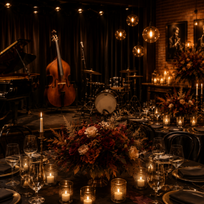 16 Jazz Club Wedding Ideas for a Glamorous and Unforgettable Celebration