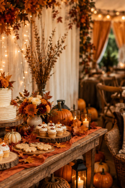 Fall Wedding Shower Themes