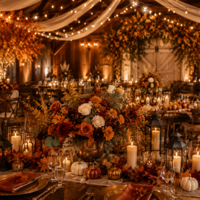 25 Fall Wedding Reception Decor Ideas for a Warm and Romantic Celebration