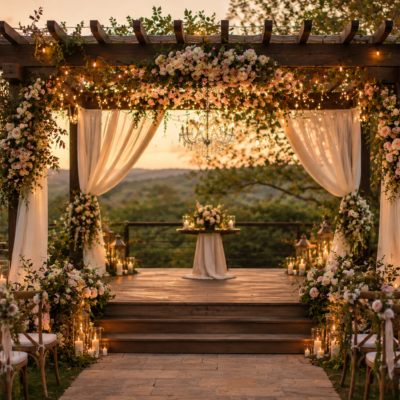 16 Wedding Pergola Ideas to Create a Stunning Ceremony Backdrop