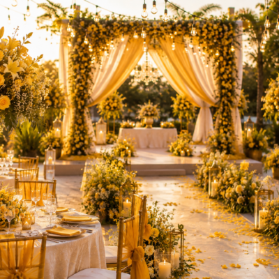 15 Yellow Theme Wedding Ideas for a Bright and Joyful Celebration