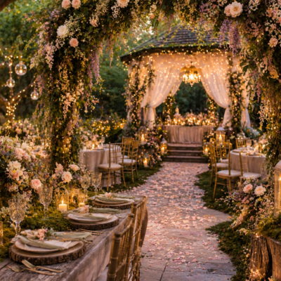 16 Fairy Garden Wedding Ideas for an Enchanting Outdoor Ceremony