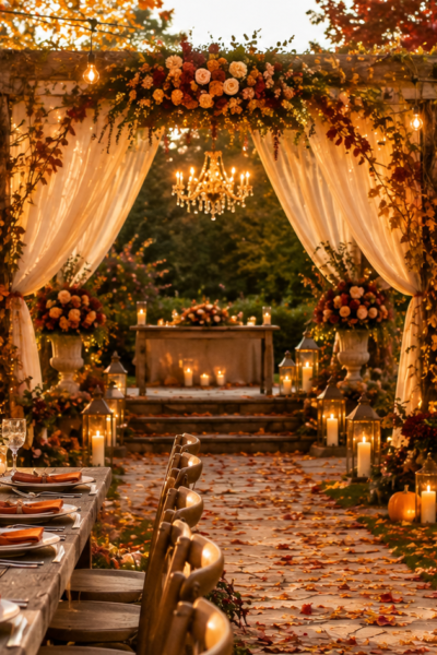 Autumn Garden Wedding Ideas