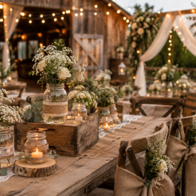 15 Rustic DIY Wedding Decorations for a Charming Handmade Celebration