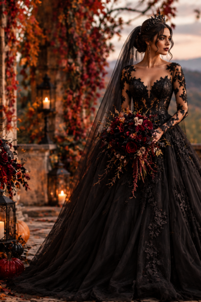 Halloween Wedding Dress Ideas