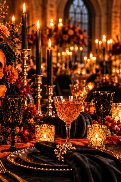 Orange and Black Wedding Ideas
